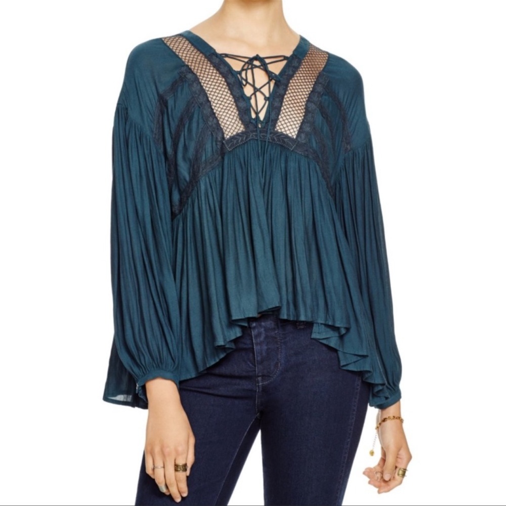 Free People | Don’t Let Go Peasant Blouse | Small